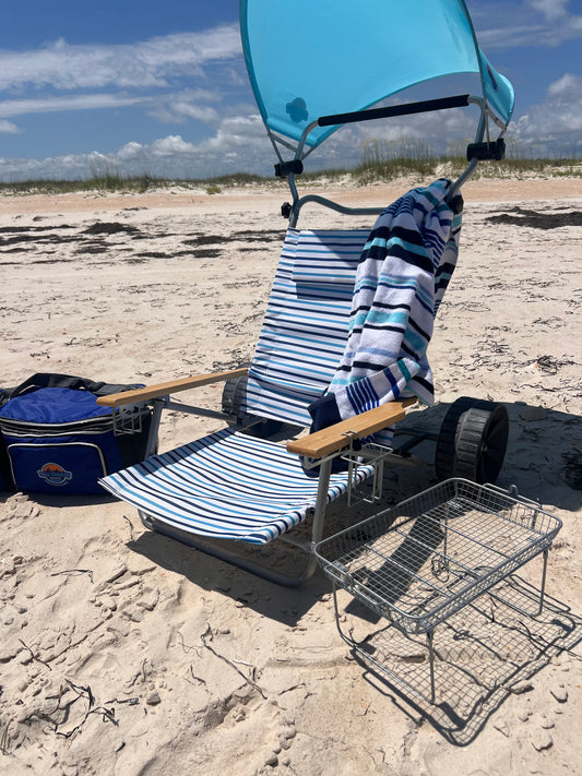 Stripped Mac Daddy Ultimate Beach Chair